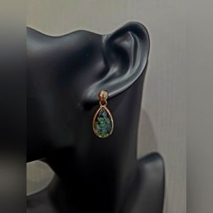 Napier oil spill colored gem with gold accents. Perfect gift for anyone!